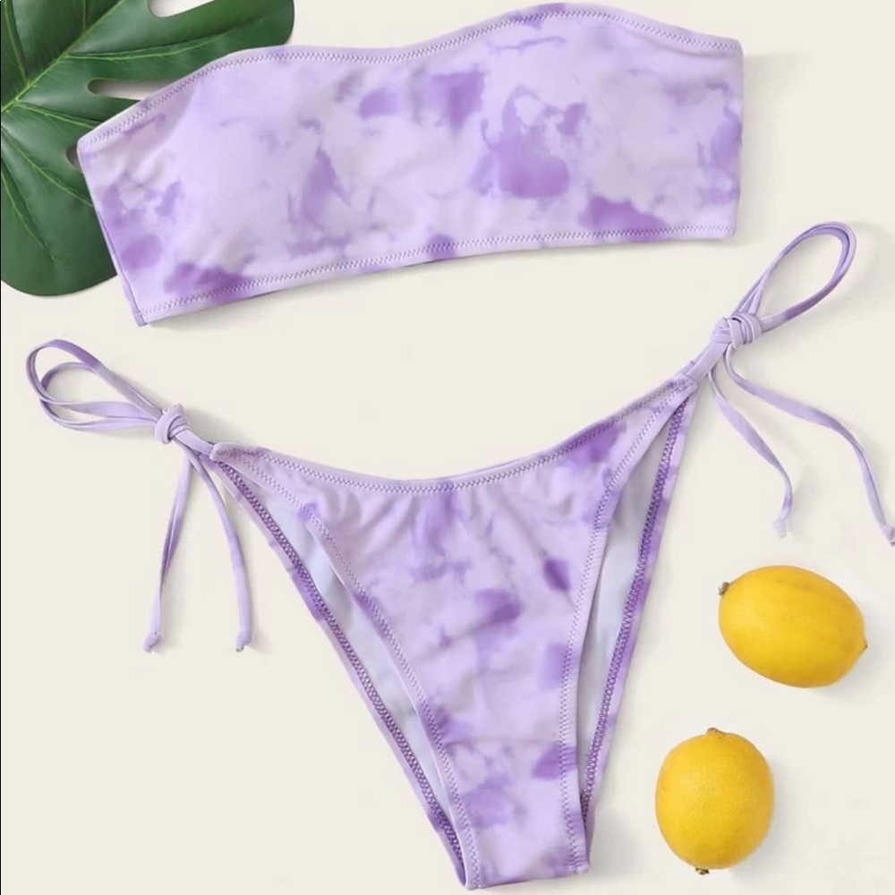 Bandeau Tie Side Bikini 👙
